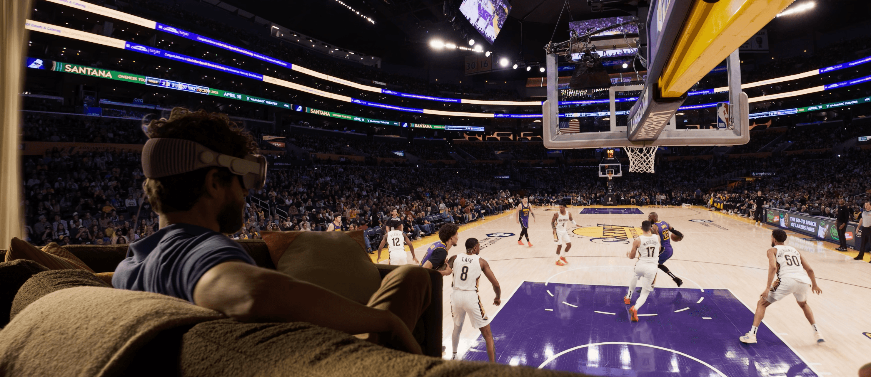 Spectrum Front Row Spectrum Front Row — Courtside Immersive Lakers